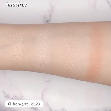 マイアイシャドウ シマー　N/innisfree/シングルアイシャドウを使ったクチコミ（5枚目）