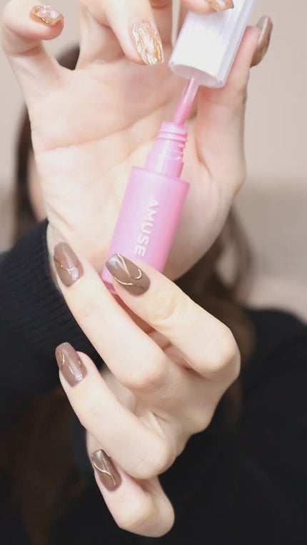 パウダーベルベットティント/AMUSE/リップティントの人気ショート動画