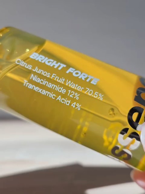 Bright Forte Ampoule/essenciel/美容液を使ったクチコミ（2枚目）