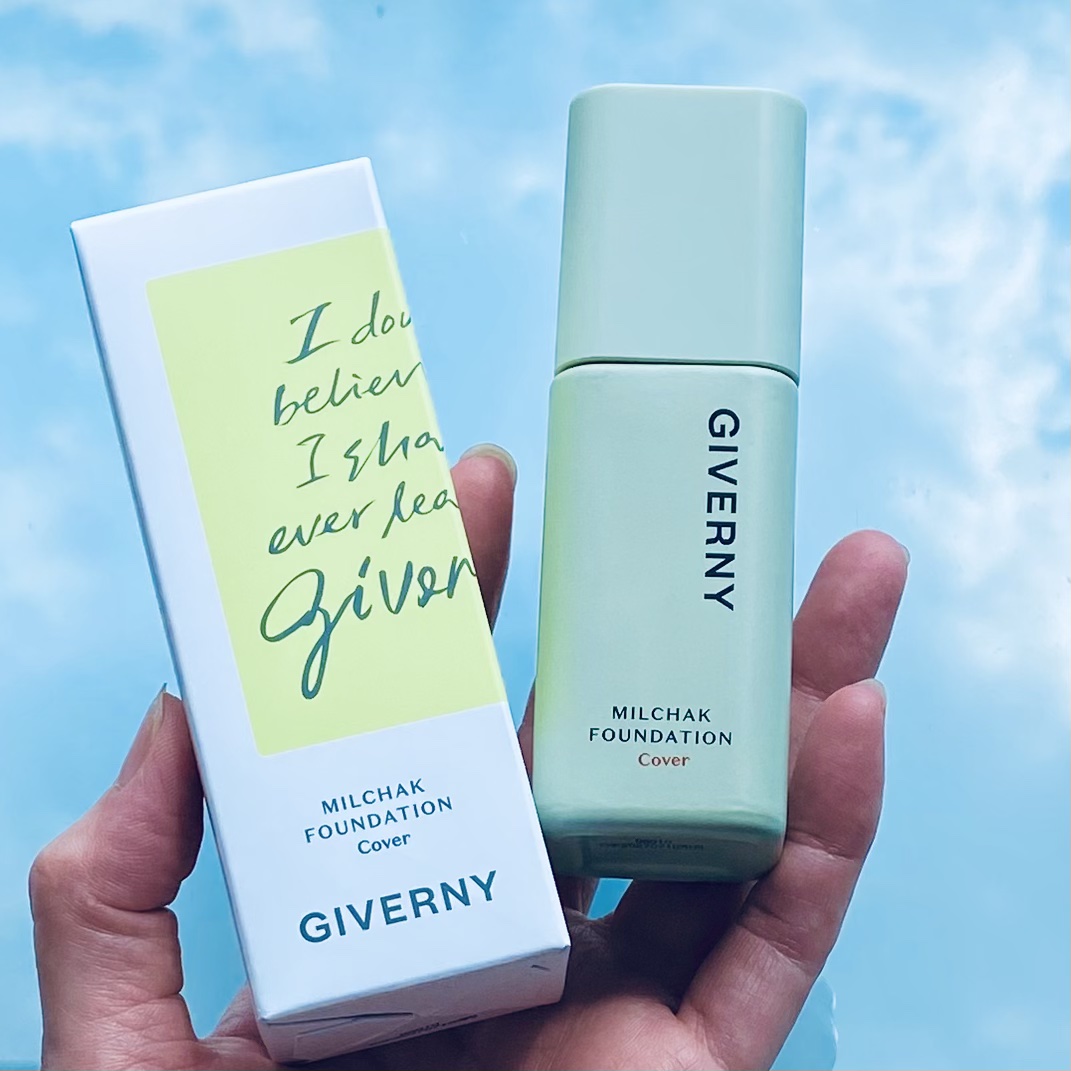 ジヴェルニー 密着カバーファンデーション/GIVERNY/リキッドファンデーションを使ったクチコミ（1枚目）