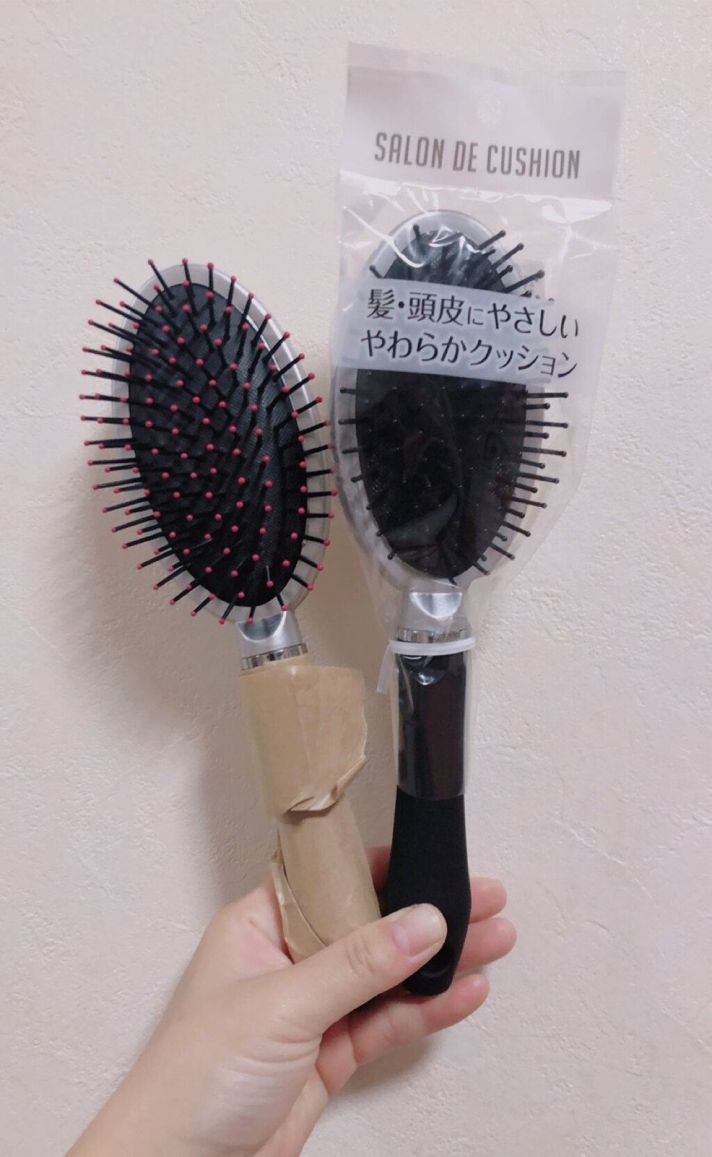 やわらかクッションブラシ/キャンドゥ/ヘアブラシを使ったクチコミ（1枚目）