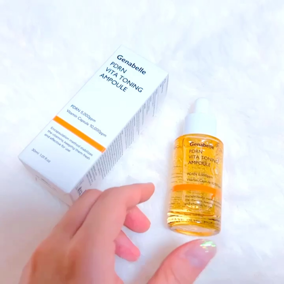 PDRNビタトーニングアンプル/Genabelle/美容液の動画クチコミ5つ目