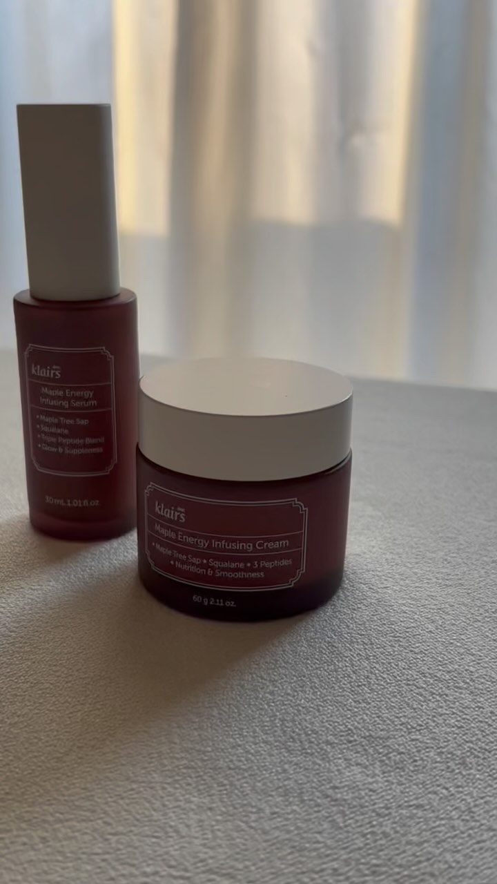 メープルエナジーインフュージングセラム/Klairs/美容液の人気ショート動画