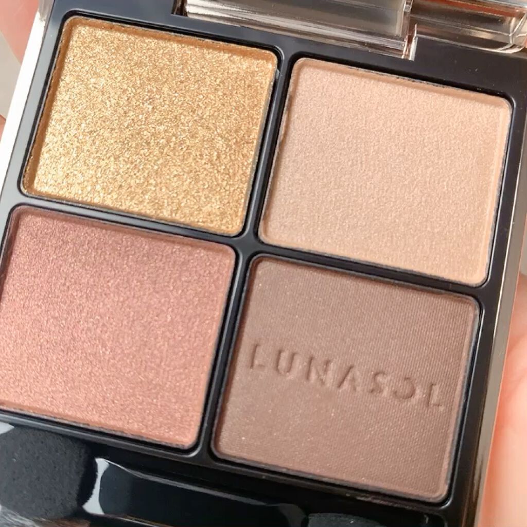 アイカラーレーション/LUNASOL/アイシャドウパレットを使ったクチコミ（3枚目）