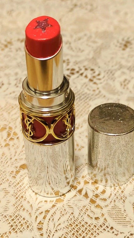 ルージュ ヴォリュプテ ロックシャイン/YVES SAINT LAURENT BEAUTE/口紅を使ったクチコミ(3枚目)