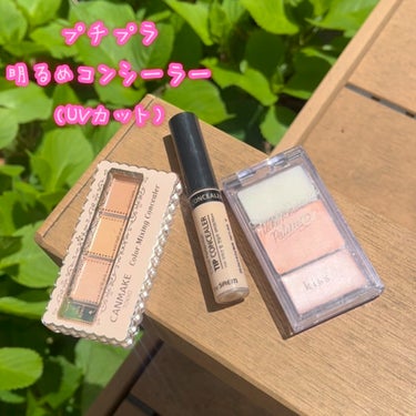 こんにちは！
ご覧頂きありがとうございます❤︎

プチプラで明るめUVカットできるコンシーラー
3つのご紹介です！


⚫︎キャンメイクカラーミキシングコンシーラー
01ライトベージュ
825円（SPF