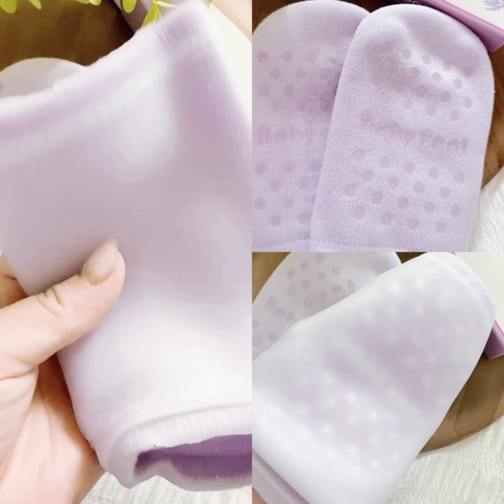 ベビーフット 保湿密封ソックス/ベビーフット/レッグ・フットケアの動画クチコミ2つ目