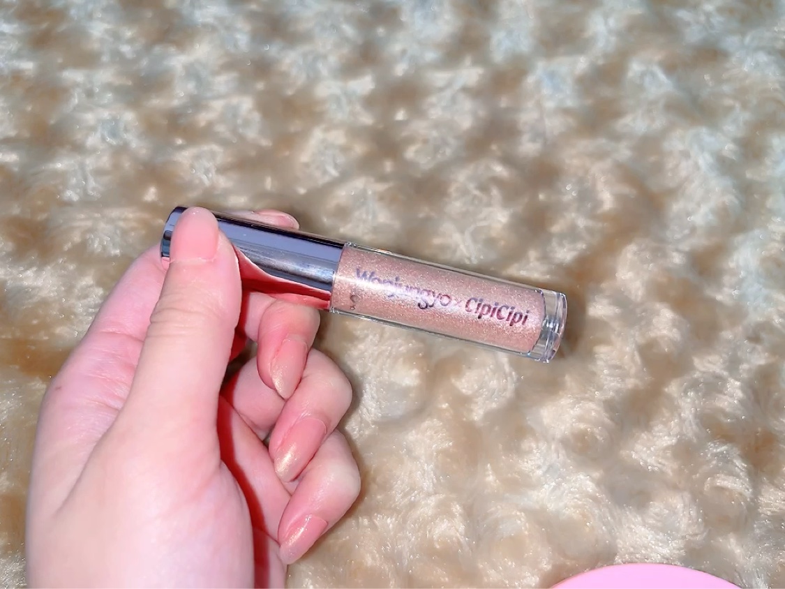 ウォンジョンヨ　ダイヤモンドライナー 04 コーラルハーモニー/Wonjungyo/リキッドアイシャドウを使ったクチコミ（3枚目）