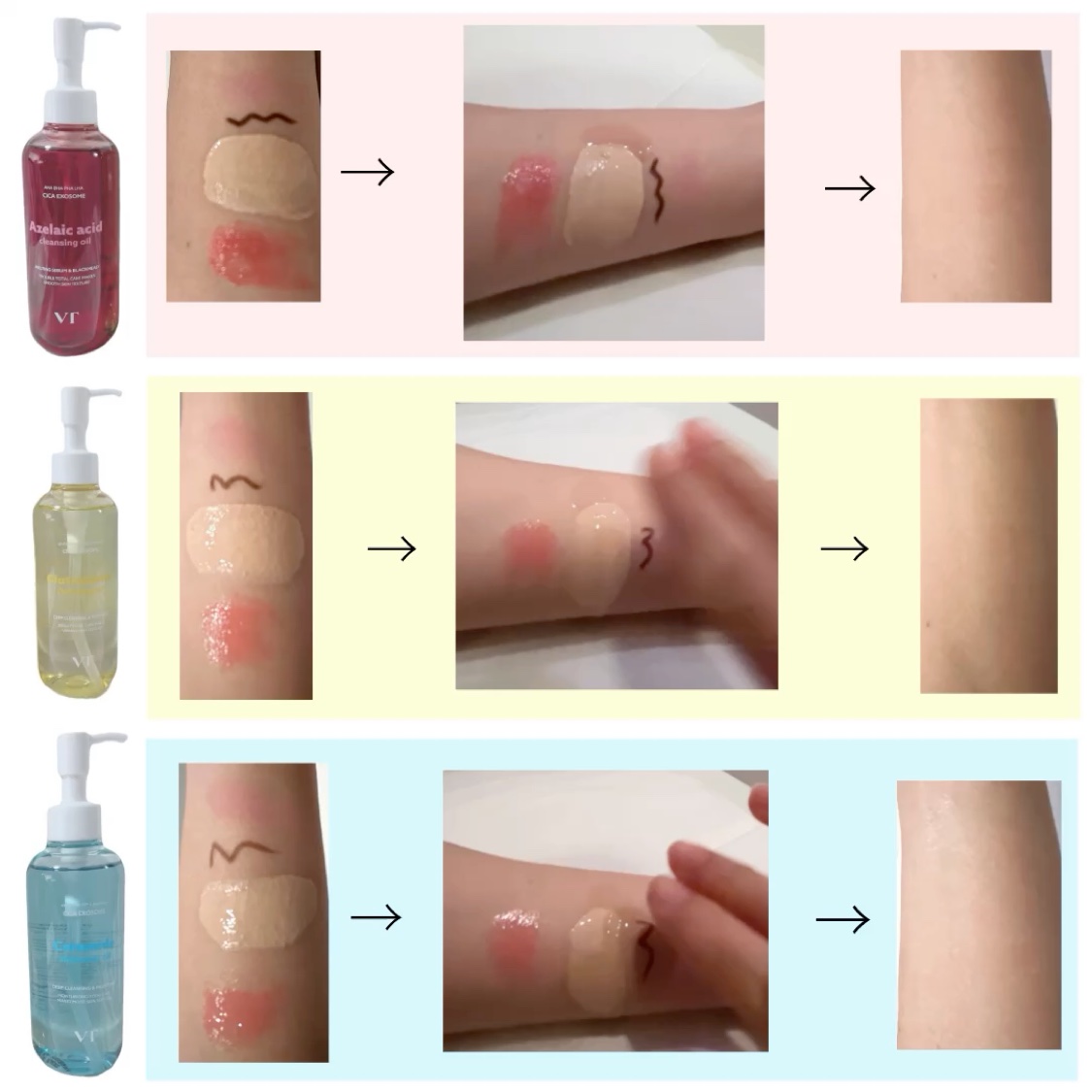 グルタチオングロウ クレンジングオイル/VT/オイルクレンジングを使ったクチコミ（3枚目）