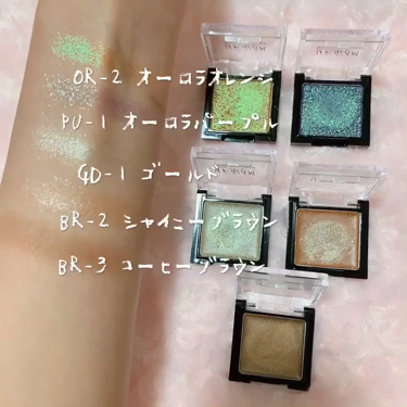 UR GLAM　POWDER EYESHADOW/U R GLAM/単色アイシャドウを使ったクチコミ（3枚目）