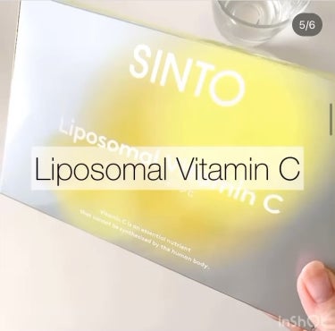 リポソーム ビタミンC/SINTO/美容サプリメントの動画クチコミ3つ目