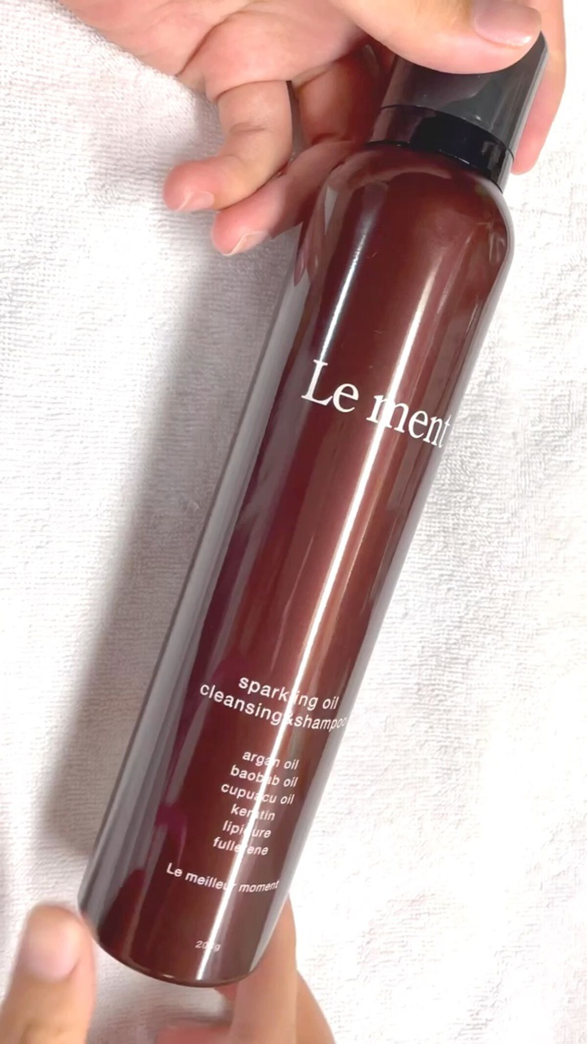 ルメント スパークリングオイル クレンジング&シャンプー/Le ment/市販シャンプーの人気ショート動画