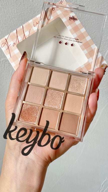 KEYBO FALL IN LOVE SHADOW PALETTE/keybo/アイシャドウパレットの人気ショート動画