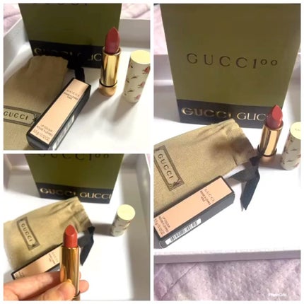 グッチ ルージュ ア レーヴル ヴォワル/GUCCI beauty/口紅を使ったクチコミ(1枚目)