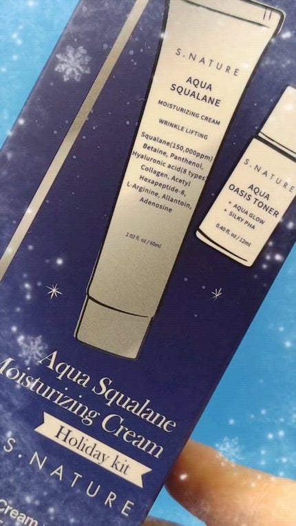 アクアスクワランモイスチャークリーム/S.NATURE/フェイスクリームの人気ショート動画