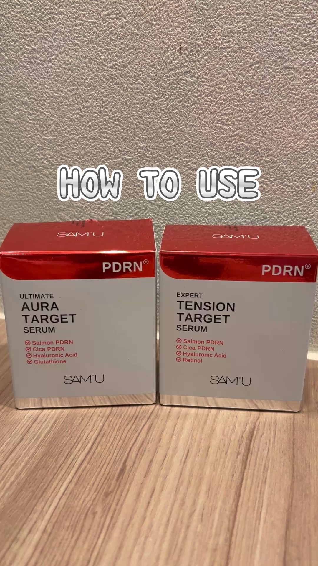 PDRNエキスパートテンションターゲットセラム/SAM'U/美容液の人気ショート動画