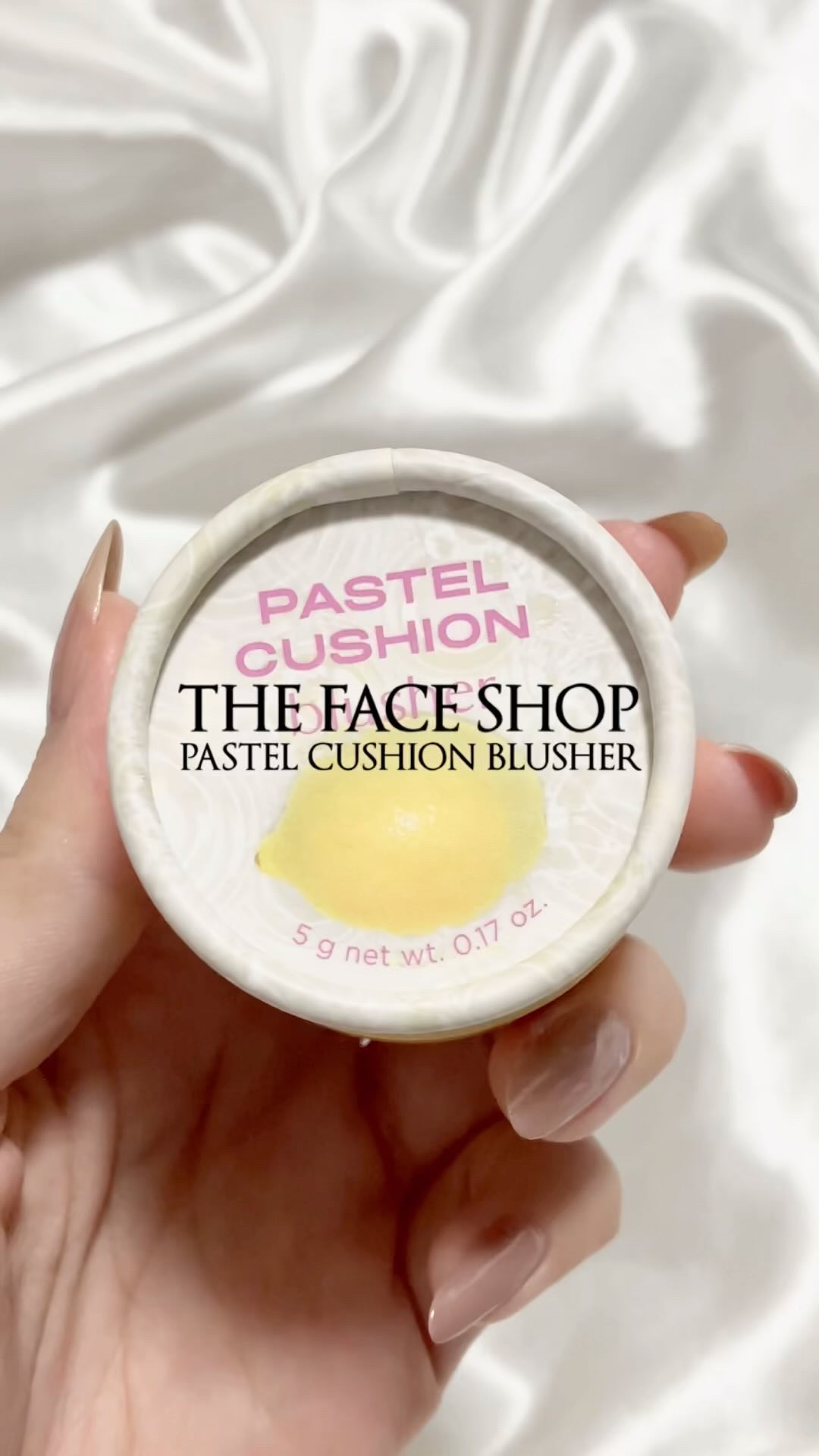 パステルクッションブラッシャー/THE FACE SHOP/パウダーチークを使ったクチコミ（1枚目）