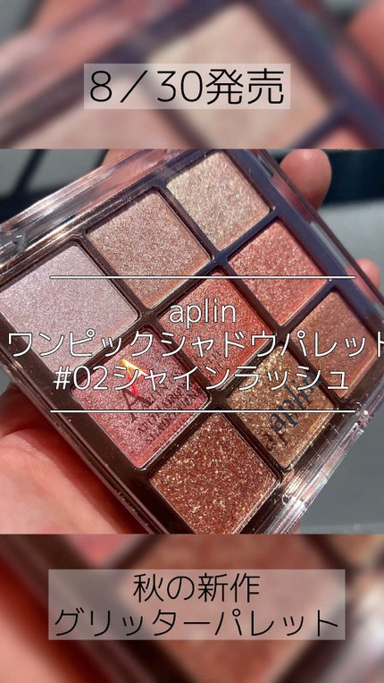 ワンピックアイシャドウパレット/APLIN/アイシャドウパレットの人気ショート動画