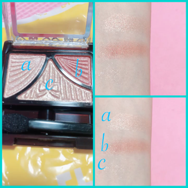 ジューシーピュアアイズ/キャンメイク/アイシャドウパレットを使ったクチコミ（2枚目）