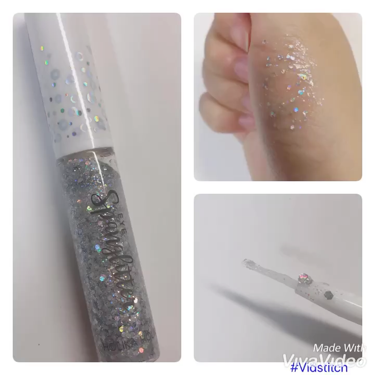 アイスパングルグリッター/HOLIKA HOLIKA/グリッターを使ったクチコミ(3枚目)