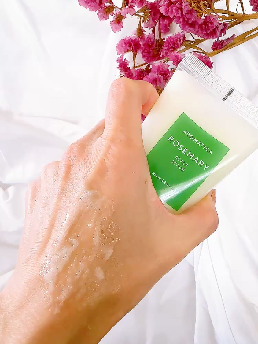 ローズマリールートエンハンサー/AROMATICA/頭皮ローションを使ったクチコミ（3枚目）