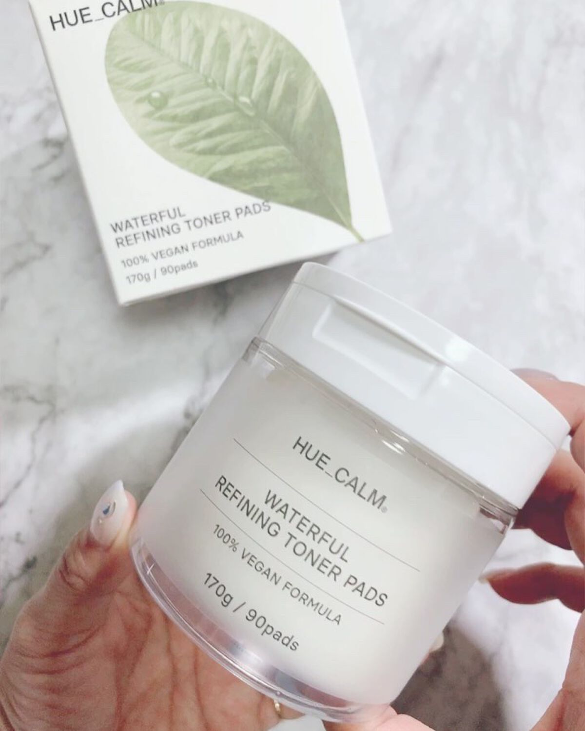 ウォーターフル コンブ茶トナーパッド/HUE_CALM/トナーパッドを使ったクチコミ（3枚目）