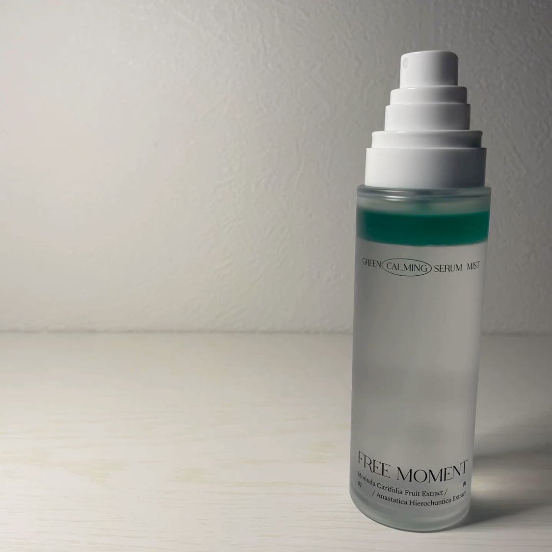 グリーンカーミングセラムミスト/Free Moment /ミスト状化粧水を使ったクチコミ（2枚目）