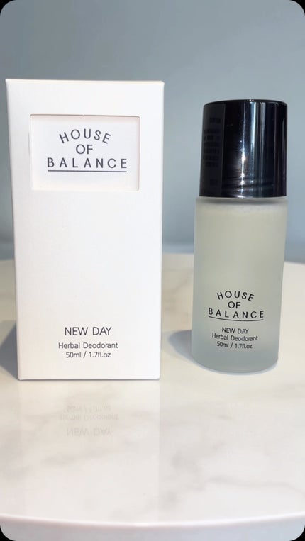 ニューデイハーバルデオドラント/ハウスオブバランス/デオドラント・制汗剤を使ったクチコミ(1枚目)