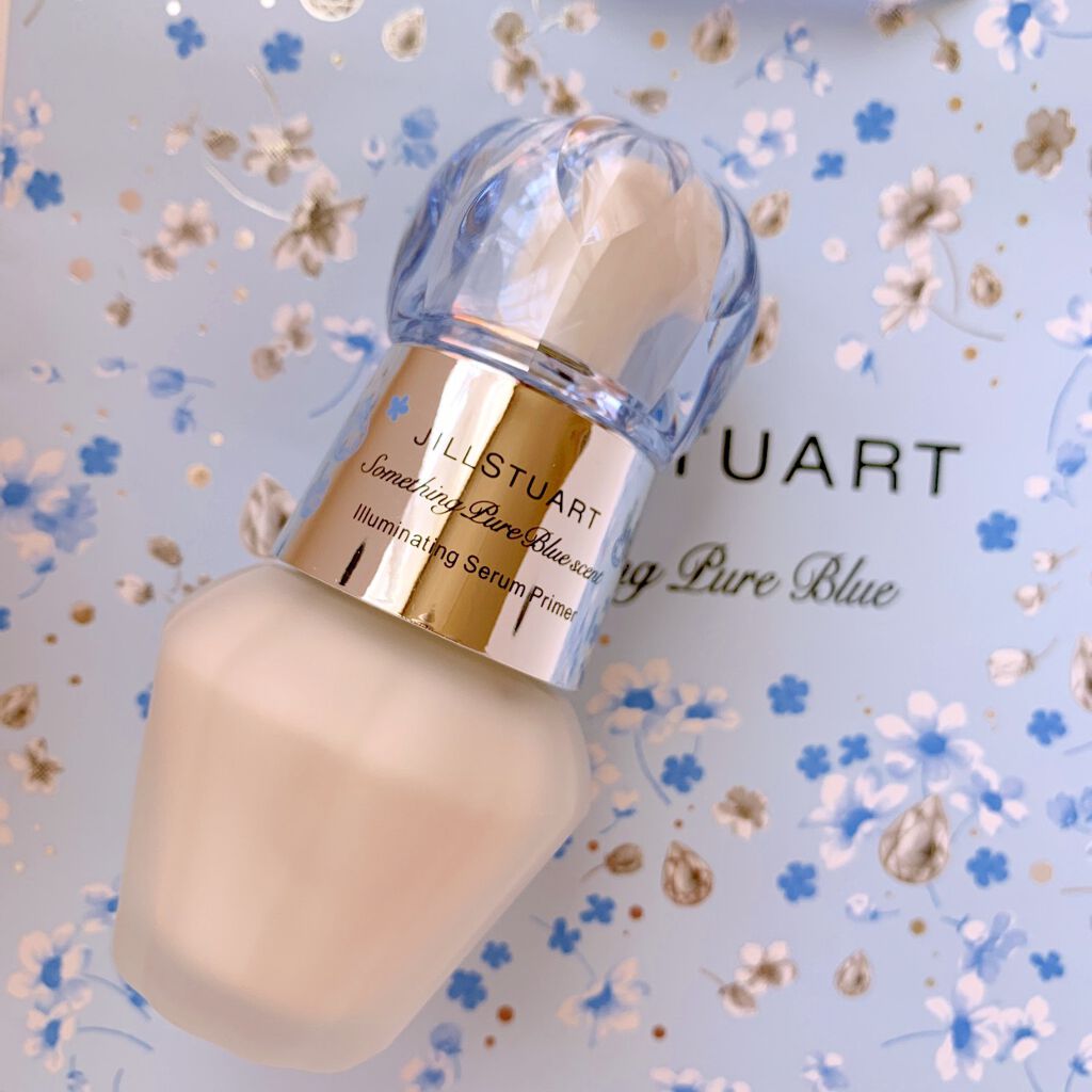 サムシングピュアブルー セント イルミネイティング セラムプライマー /JILL STUART/化粧下地の動画クチコミ1つ目