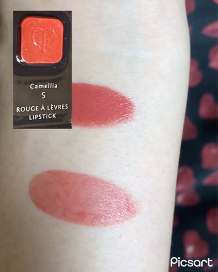 ルージュアレーブル ブリアン/クレ・ド・ポー ボーテ/口紅を使ったクチコミ(2枚目)