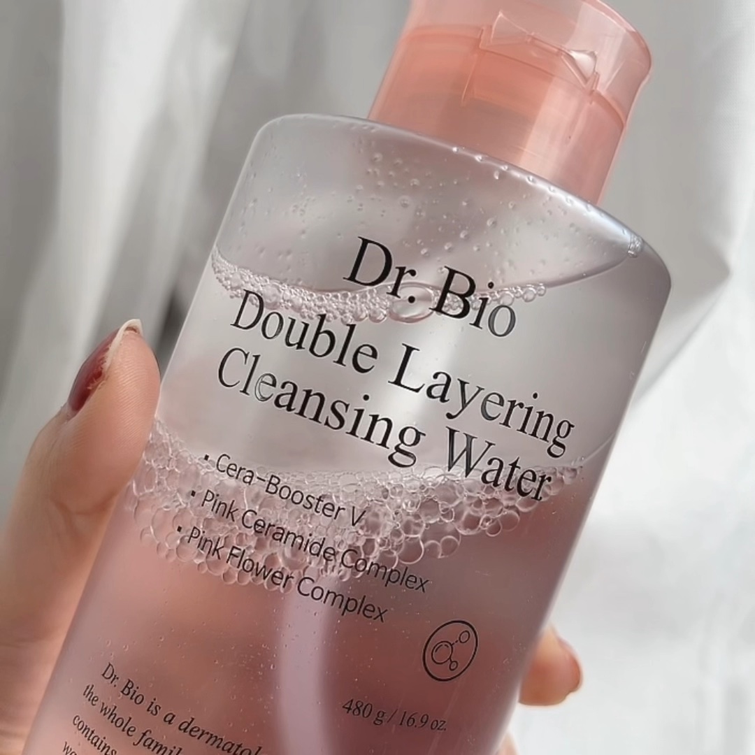 ダブルレイヤリングクレンジングウォーター/Dr.Bio/クレンジングウォーターの人気ショート動画