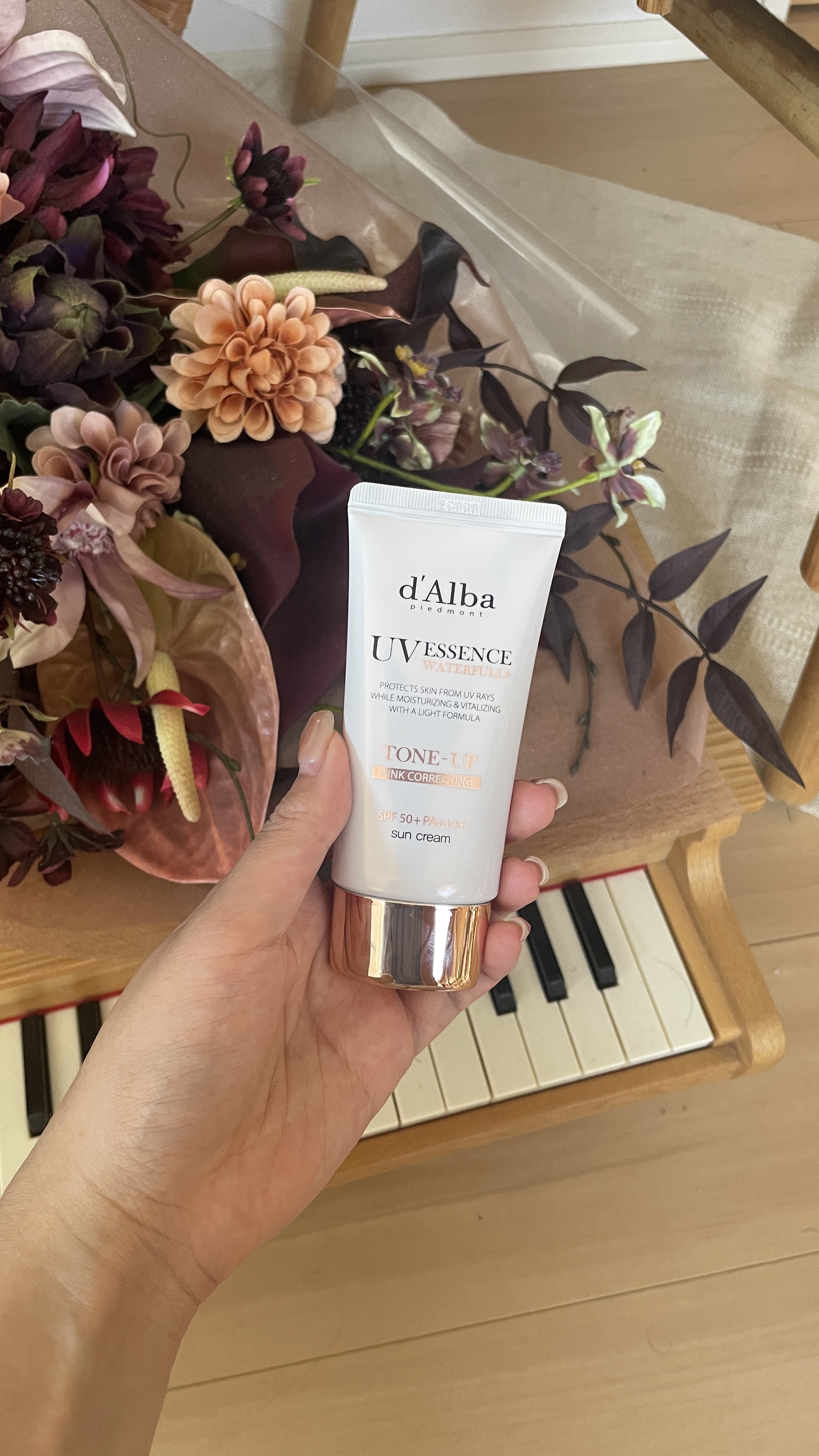 ウォータフルトーンアップサンクリーム/ダルバ/日焼け止めクリームを使ったクチコミ（1枚目）