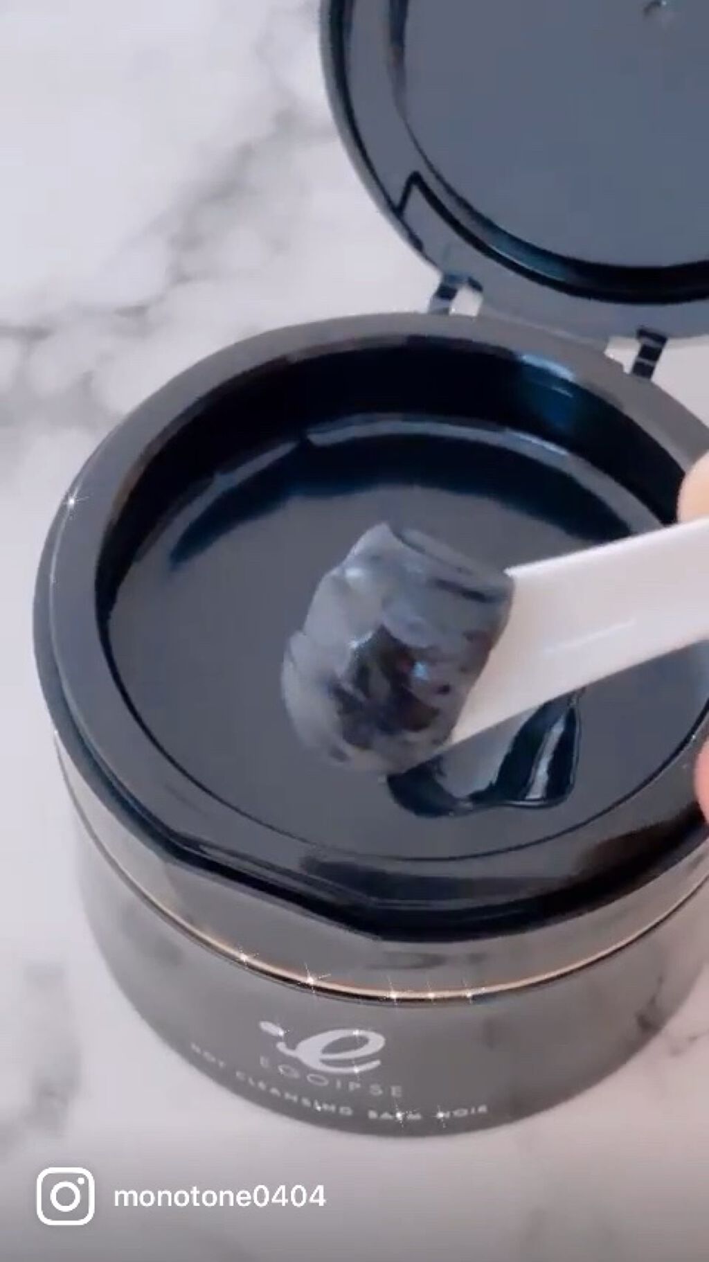 ホットクレンジングバーム ノワール/EGOIPSE/クレンジングバームを使ったクチコミ（1枚目）