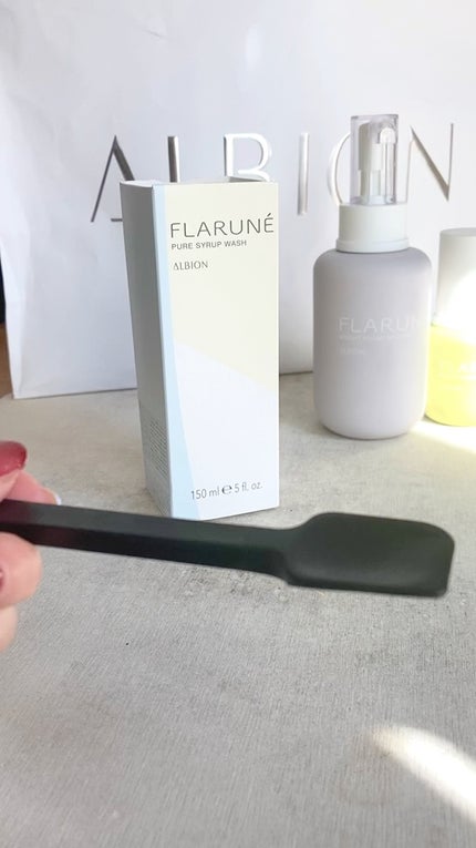 フラルネ ピュアシロップ ウォッシュ/ALBION/その他洗顔料の動画クチコミ1つ目