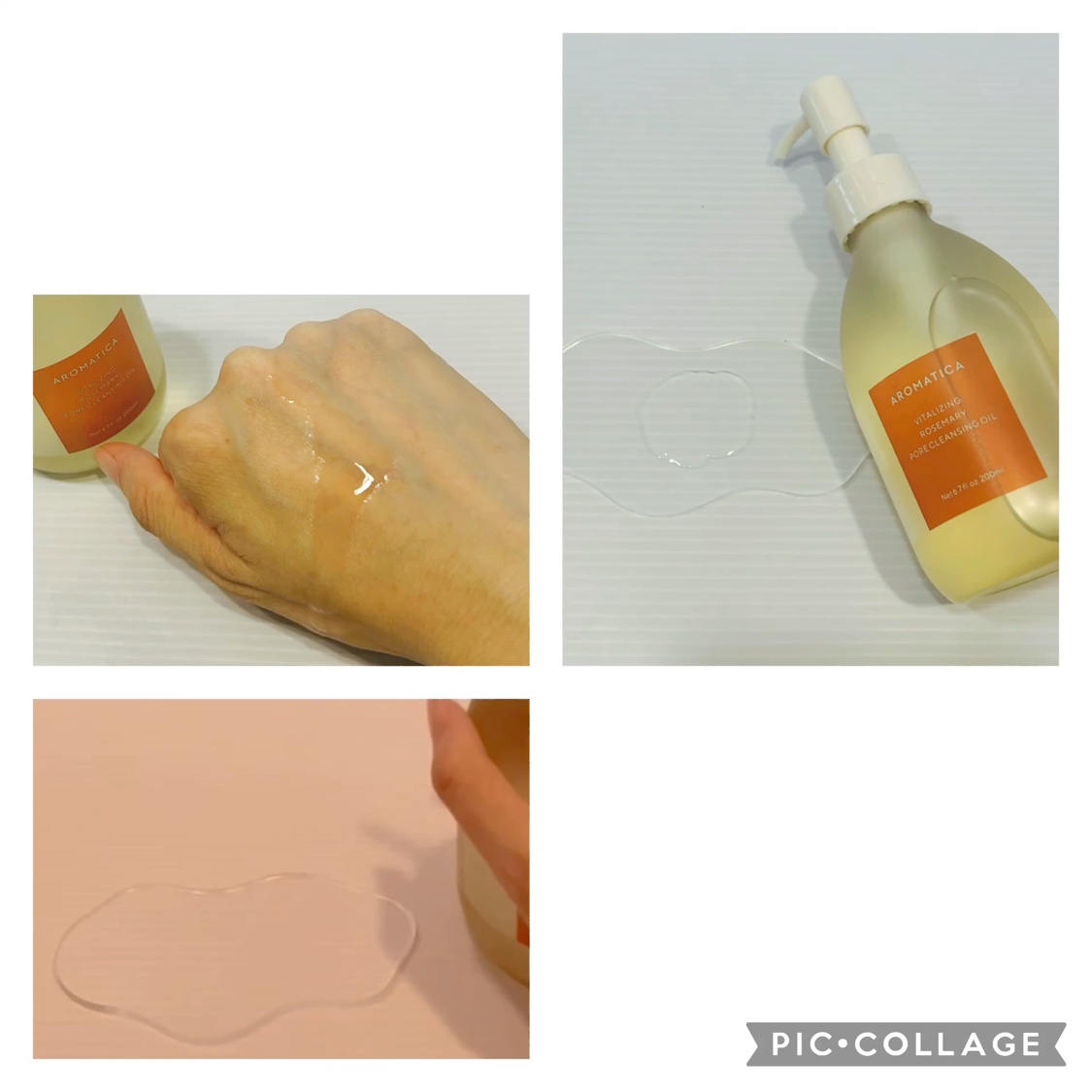 ローズマリークレンジングオイル/AROMATICA/オイルクレンジングの動画クチコミ5つ目