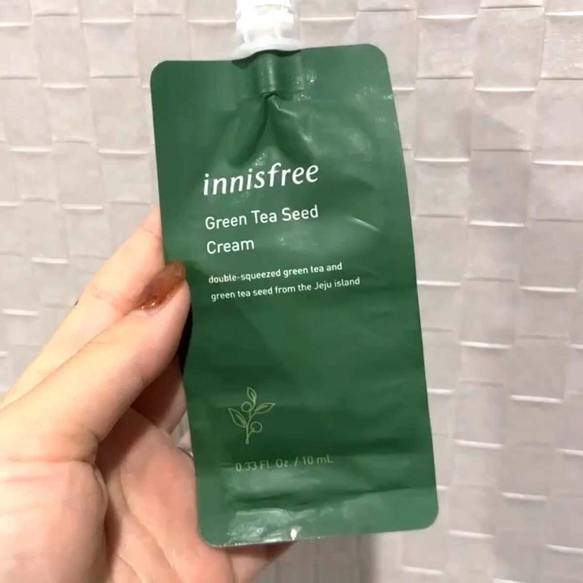 グリーンティーシード クリーム/innisfree/フェイスクリームを使ったクチコミ（1枚目）