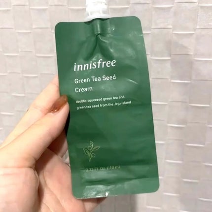 グリーンティーシード クリーム/innisfree/フェイスクリームの人気ショート動画