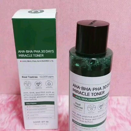 AHA·BHA·PHA 30デイズミラクルトナー/SOME BY MI/化粧水の人気ショート動画