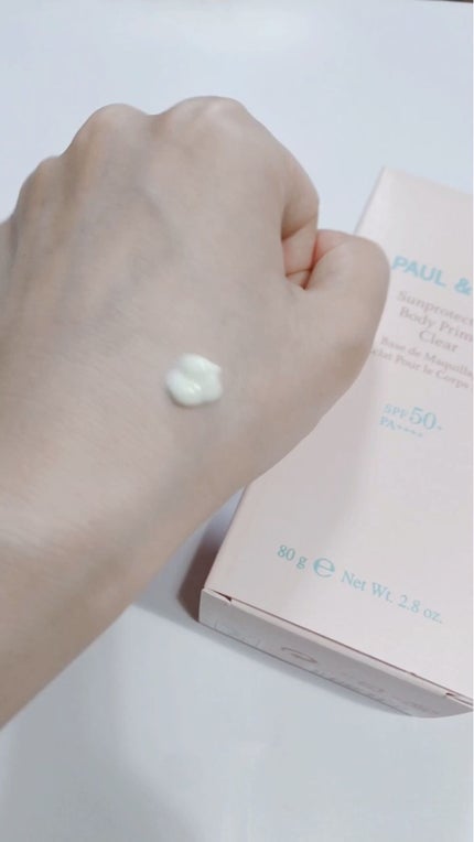 サンプロテクション ボディプライマー クリア/PAUL & JOE BEAUTE/日焼け止めローションの人気ショート動画