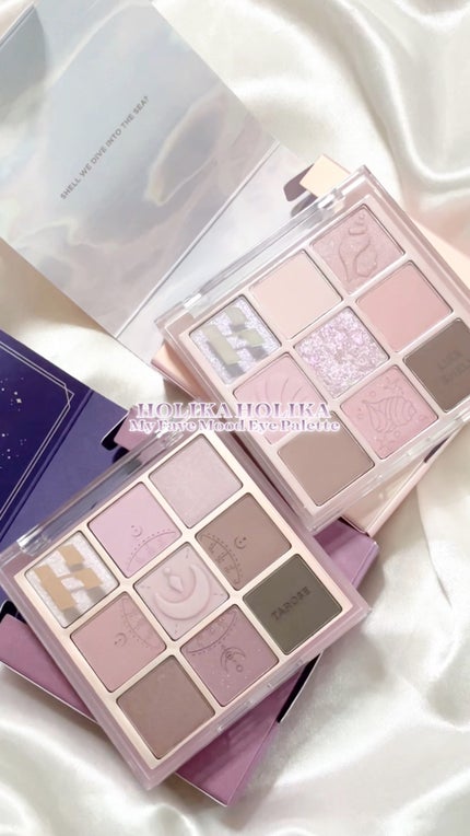 マイフェイブムードアイパレット 9カラー/HOLIKA HOLIKA/アイシャドウパレットを使ったクチコミ(1枚目)