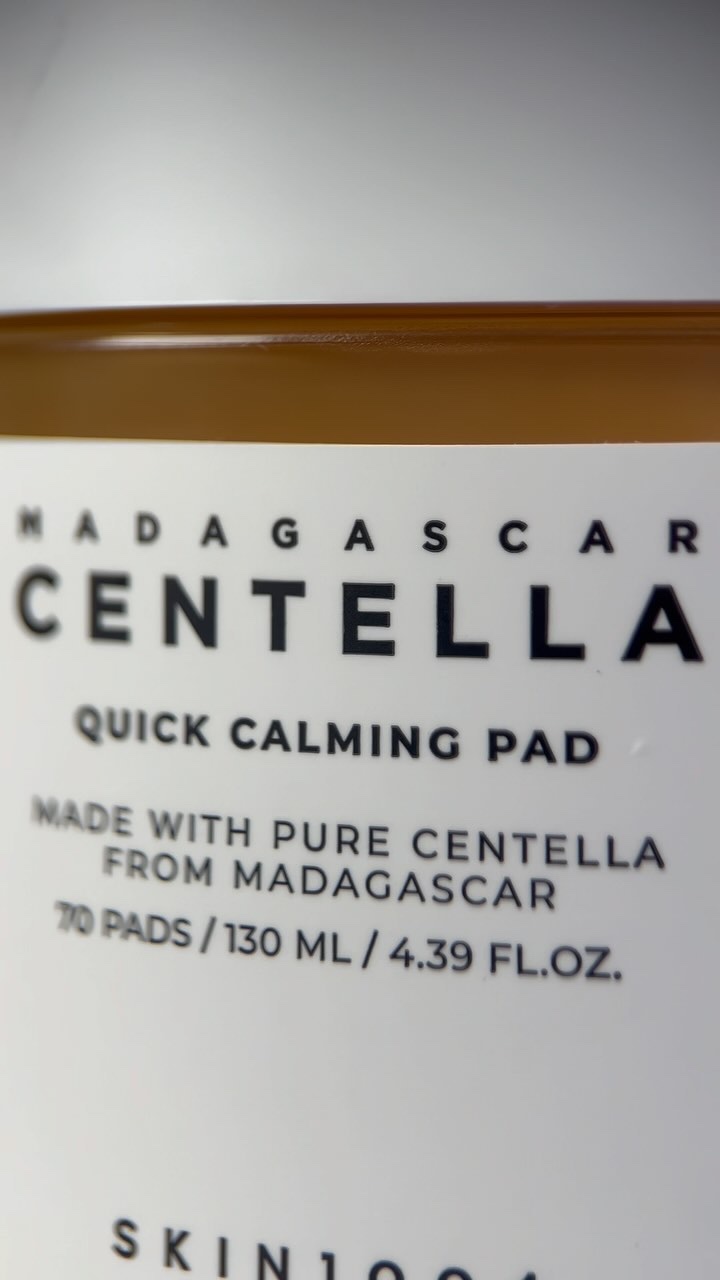 センテラ クイックカーミングパッド/SKIN1004/トナーパッドの人気ショート動画