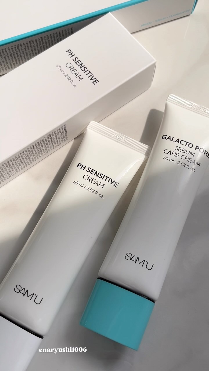 ⋆ 𓂃𓈒 🧸🤍🩵.･*🫧𖤐⡱

【SAM'U サミュ】
@sam_u_jp 

☁️ガラクトポアセバムケアクリーム(新発売)

SAM'Uから新作クリーム登場！🫧

軟膏のようなしっとりとしたテクスチャーで、さらっと密着！
