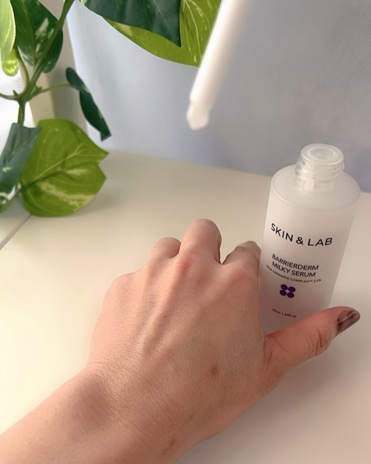 バリアダームモイストクリーム/SKIN&LAB/フェイスクリームを使ったクチコミ（2枚目）