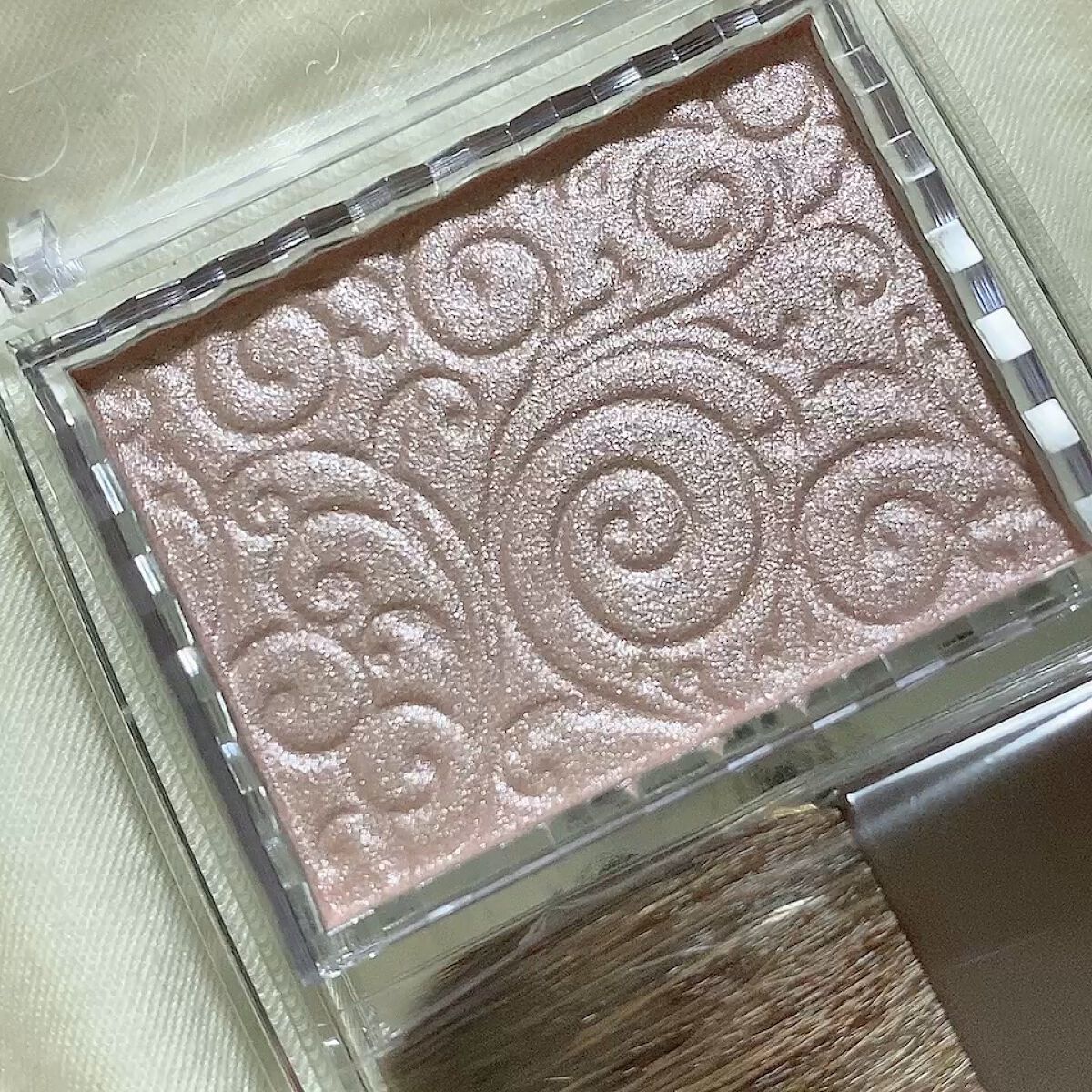 パールグロウハイライト/CEZANNE/パウダーハイライトを使ったクチコミ（1枚目）