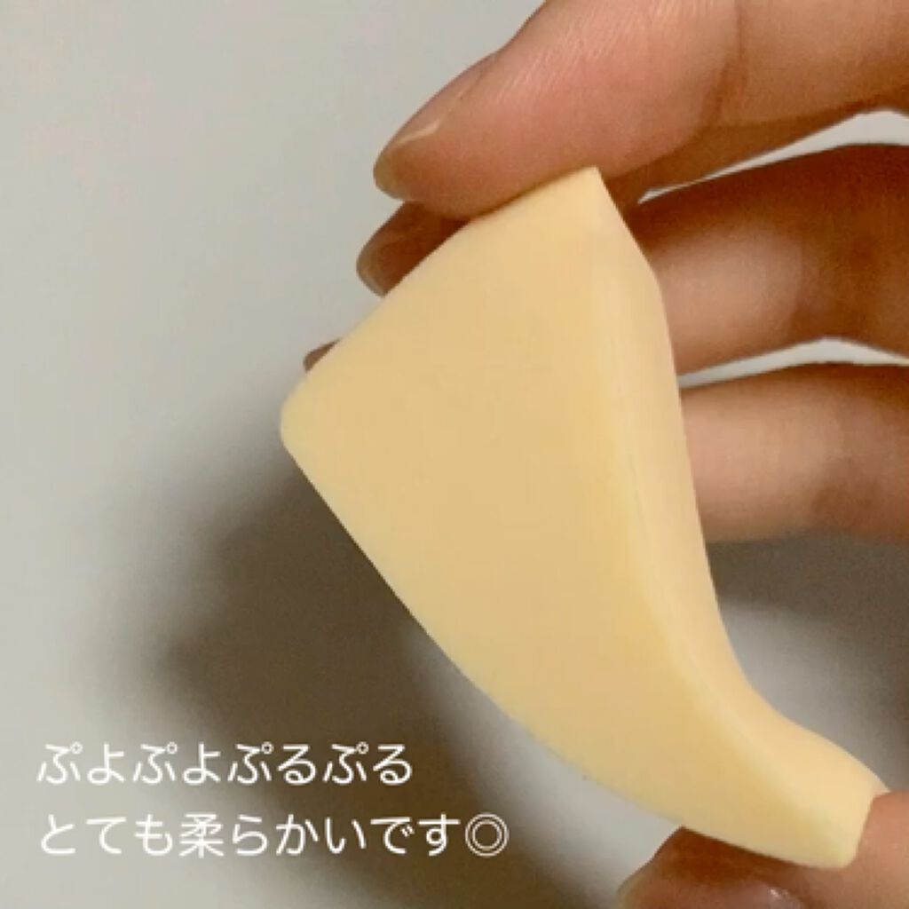 ジェリータッチスポンジ ウェッジ型/ロージーローザ/パフ・スポンジを使ったクチコミ（2枚目）