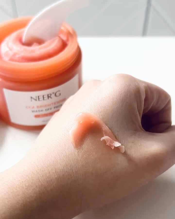 CCA BRIGHTENING WASH OFF PACK/NEERG/洗い流すパック・マスクの動画クチコミ1つ目
