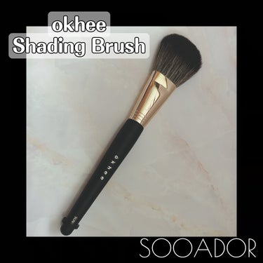 SUN01 Shading Brush/okhee/メイクブラシを使ったクチコミ（1枚目）