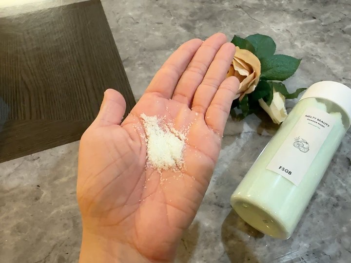 沖縄とろみ美容 パウダーウォッシュ シークヮーサーティー/FSGB/洗顔パウダーを使ったクチコミ（3枚目）