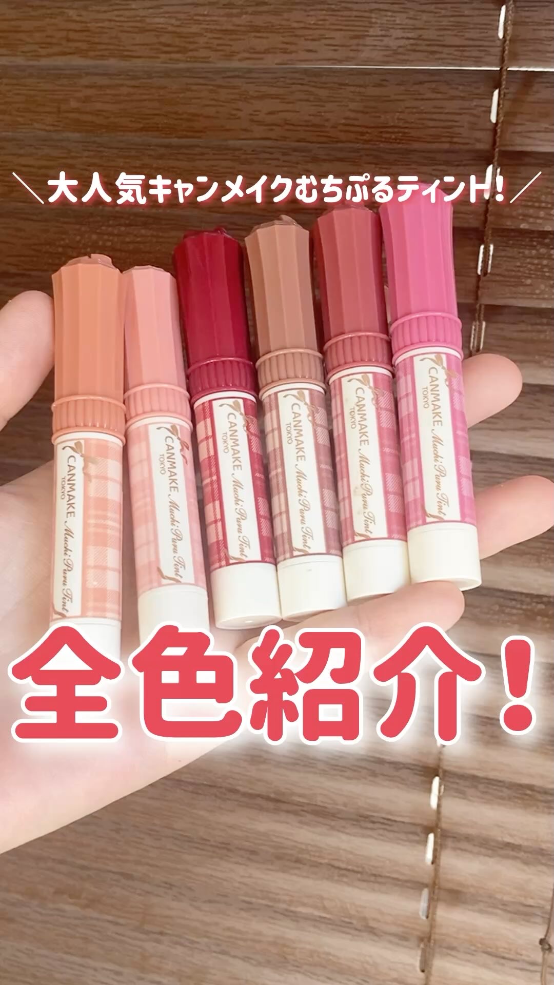 むちぷるティント/キャンメイク/リップティントの人気ショート動画