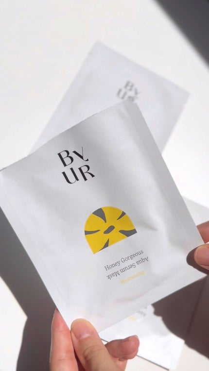 プランプハニー アクアセラムマスク/ByUR/シートマスク・パックの人気ショート動画